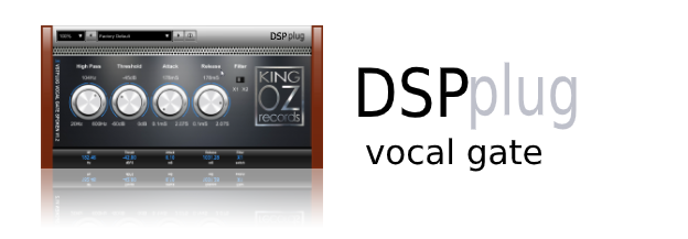 King OZ: VSTplug vocal gate